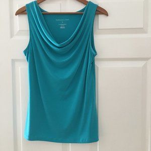 🌞 Aqua Draped Tunic - 3/$25 🌞